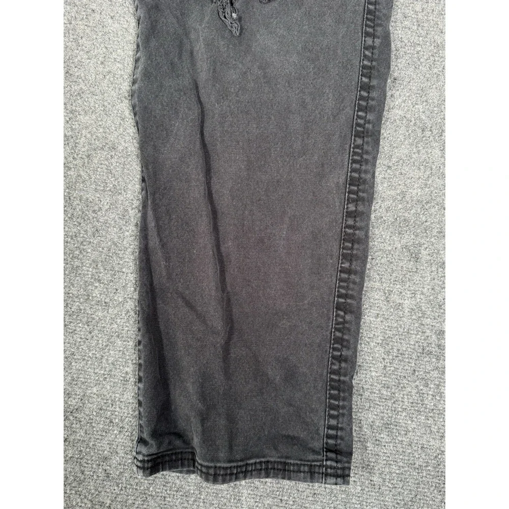 Legendary‎ Outfitters Canvas Pants Mens 38x32 Black Outdoor Hiking Work Stretch