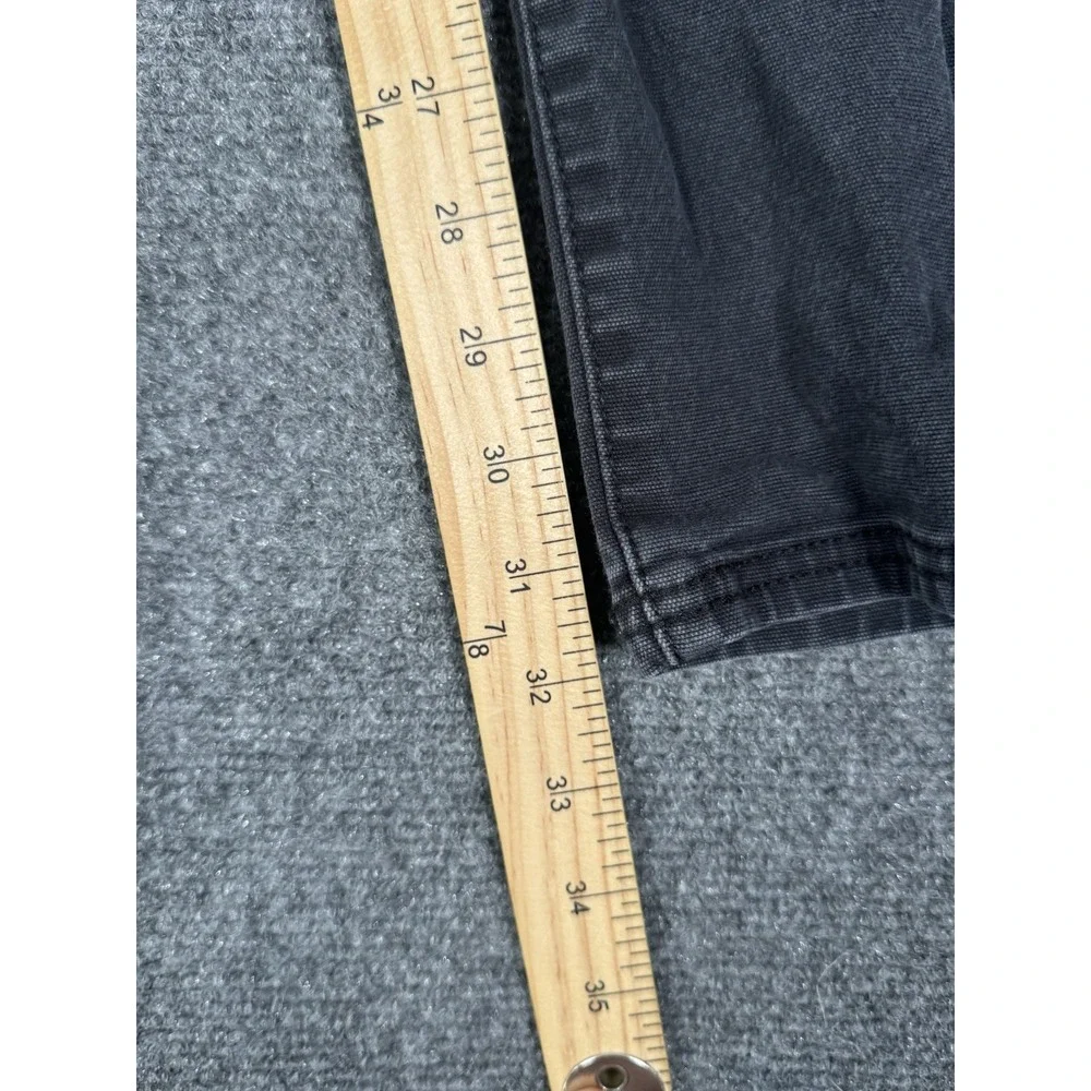 Legendary‎ Outfitters Canvas Pants Mens 38x32 Black Outdoor Hiking Work Stretch
