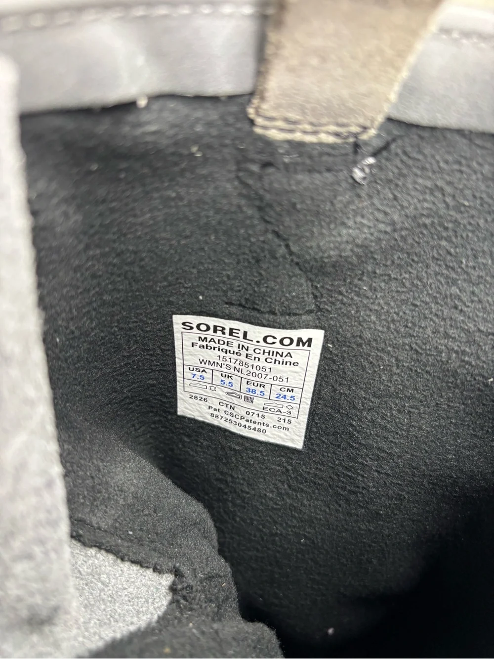Sorel slimpack tall