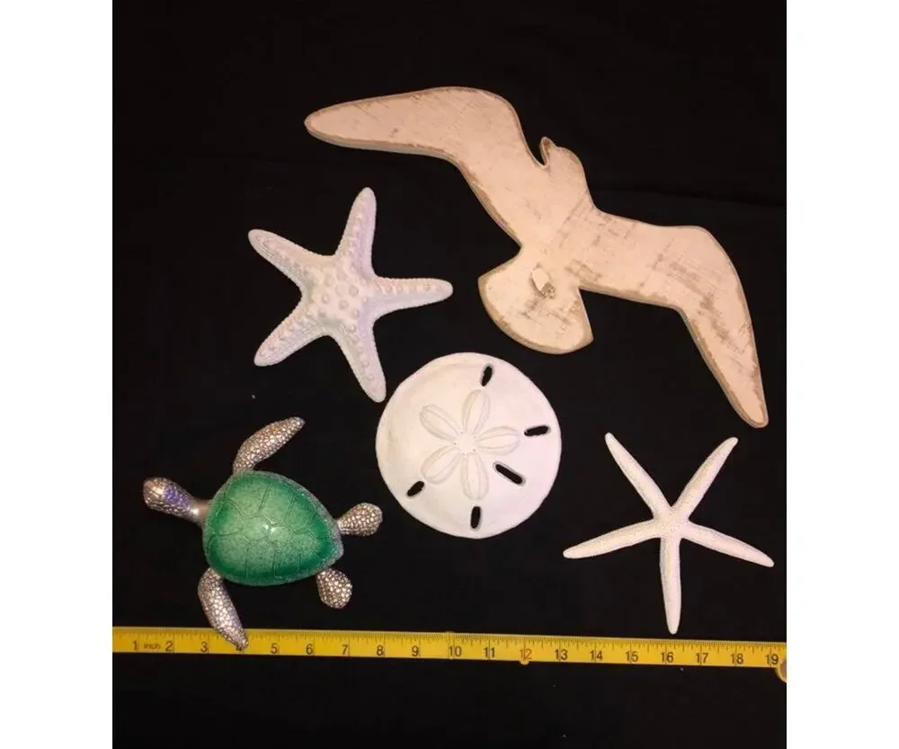Nautical Beach Themed Wall Decor Lot of 5