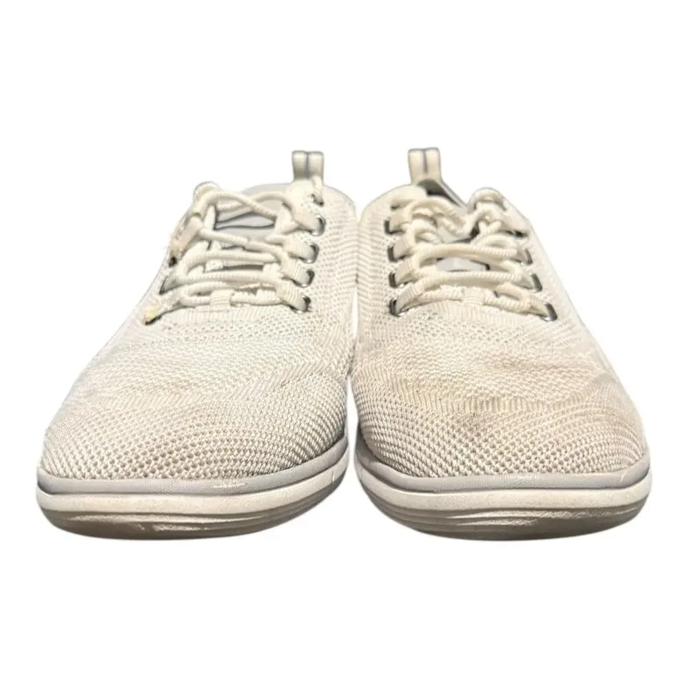 Johnston Murphy Men’s Knit Top Sneakers White Size 11.5 M B22 59 3618