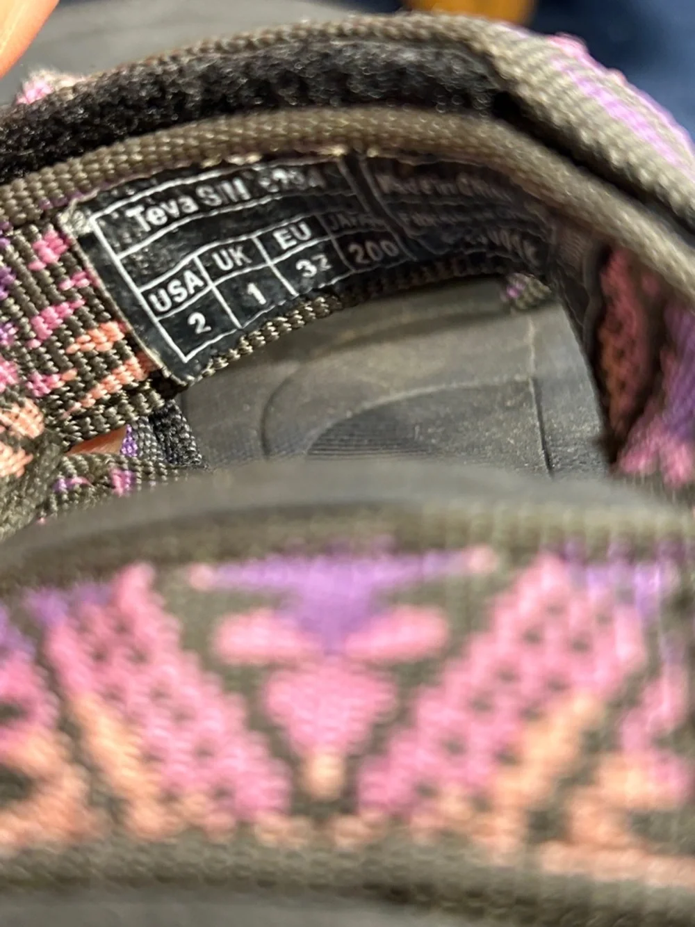 Teva summer velcro sandal