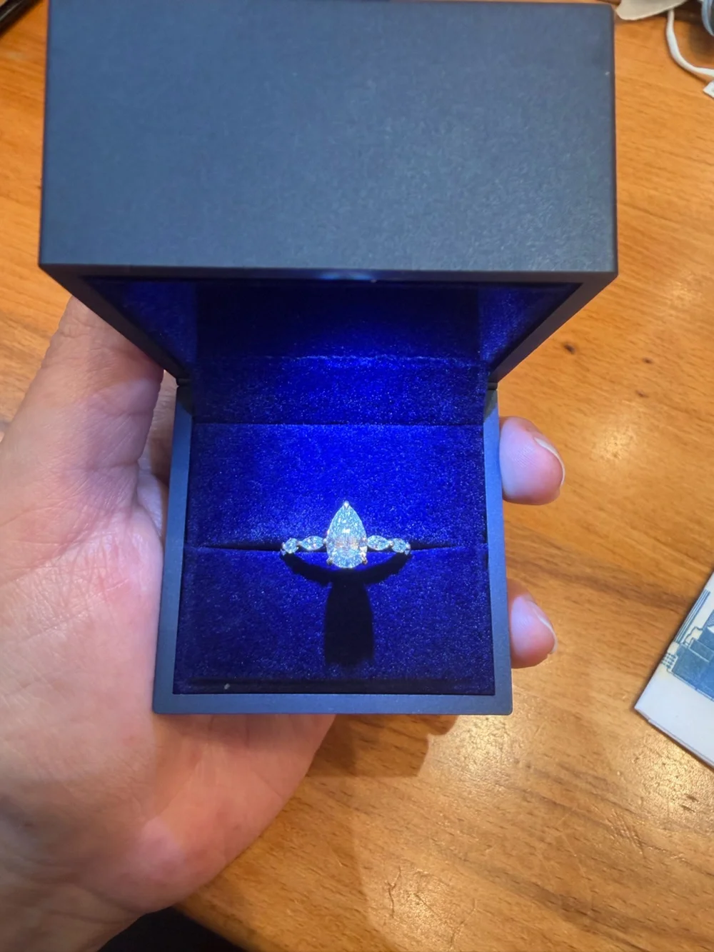 1.52 ct Lab Diamond Pear