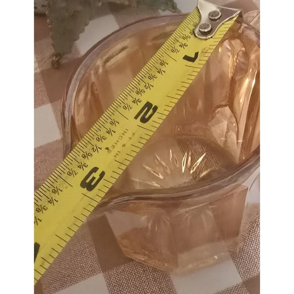 Vintage Marigold Carnival Glass Covered Sugar & Creamer