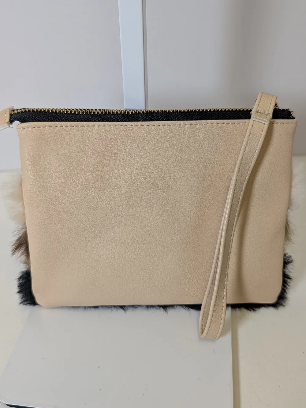 Betsey Johnson compact wristlet