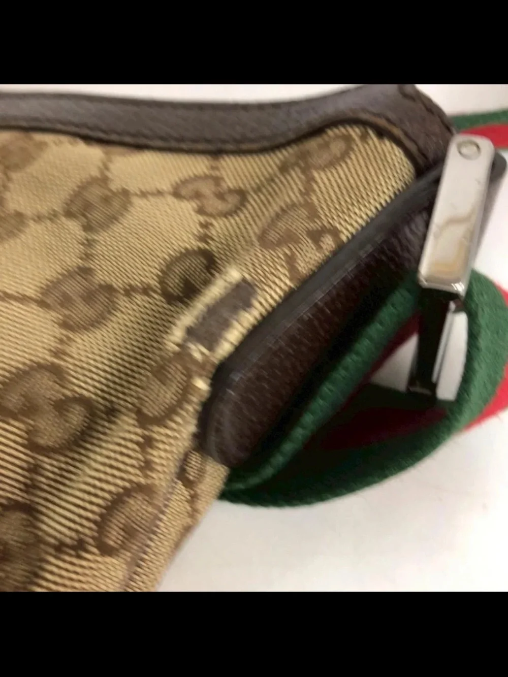 Gucci shoulder web detailing
