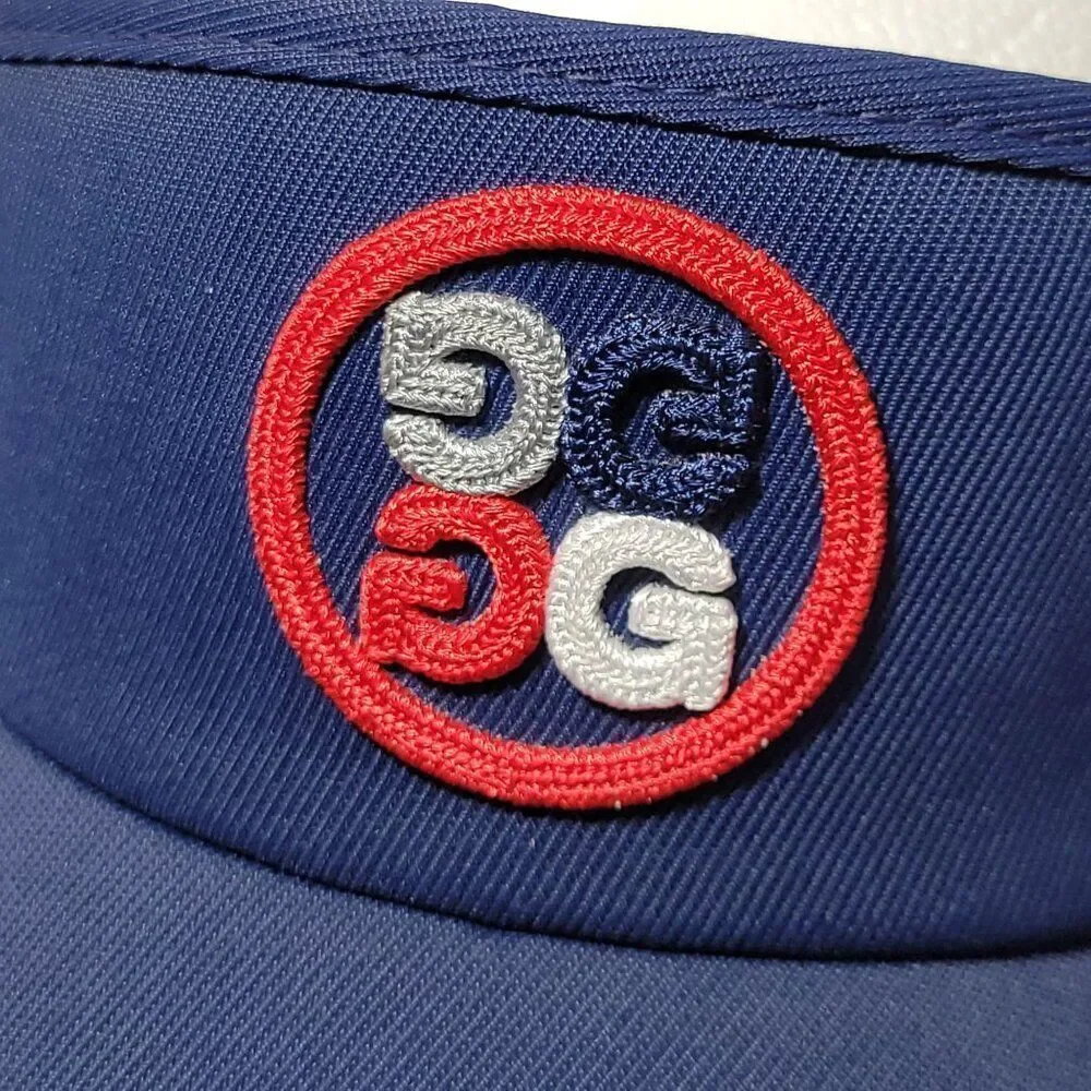 G/FORE Golf Sun Visor Women Hat Gradient Circle G Stretch Twill Blue Outdoor NEW