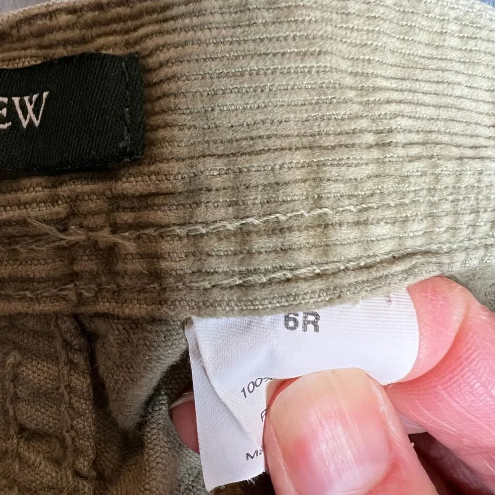 J. Crew sage colored