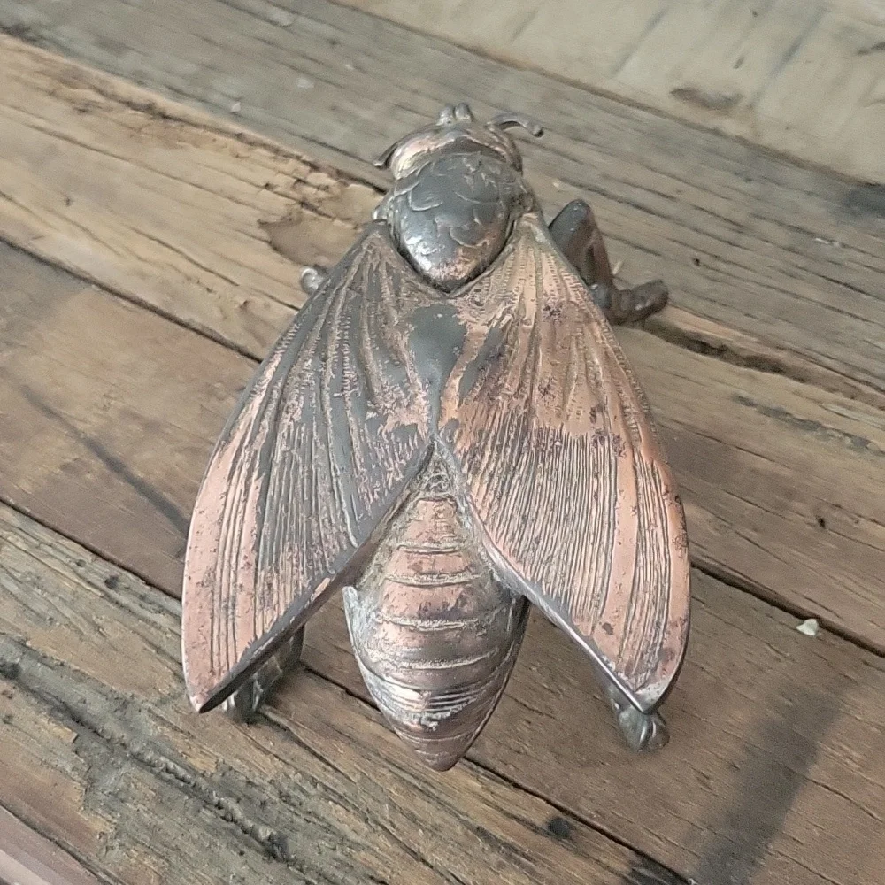 Vintage brass fly