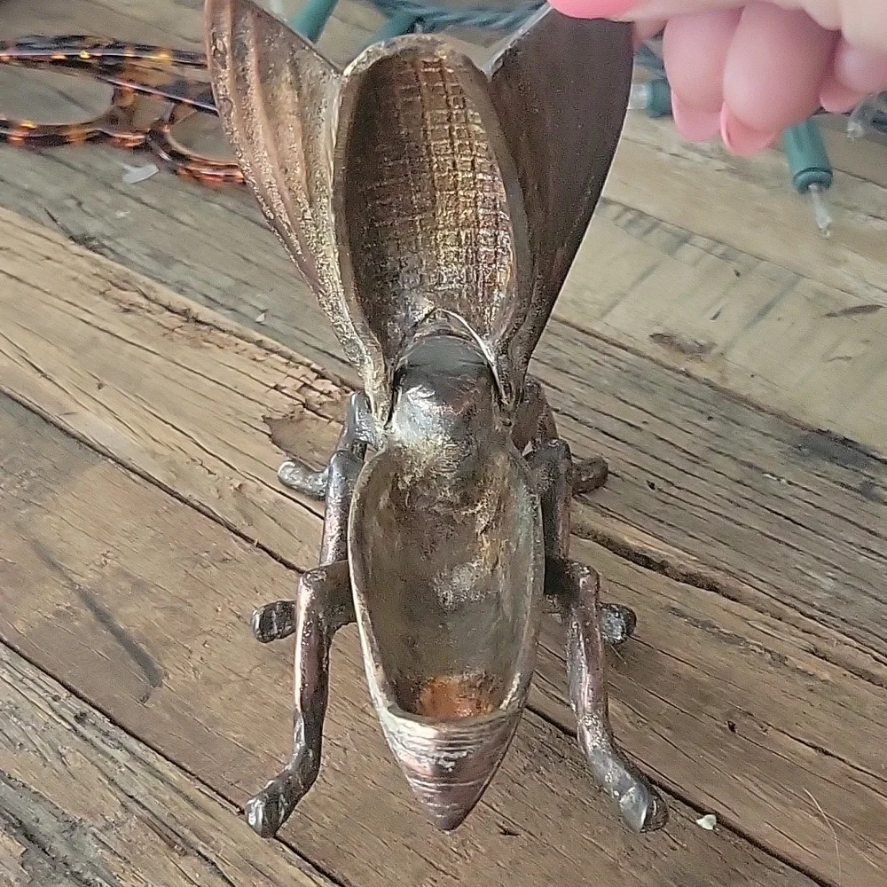 Vintage brass fly
