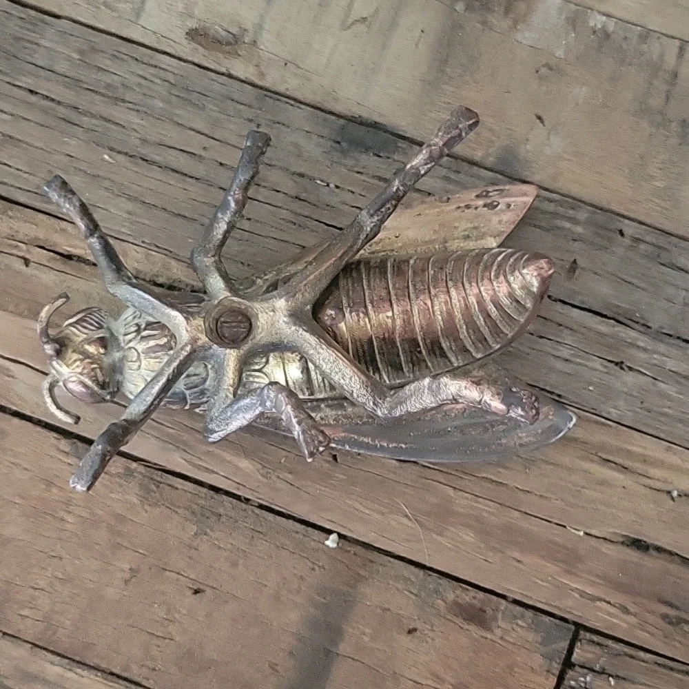 Vintage brass fly