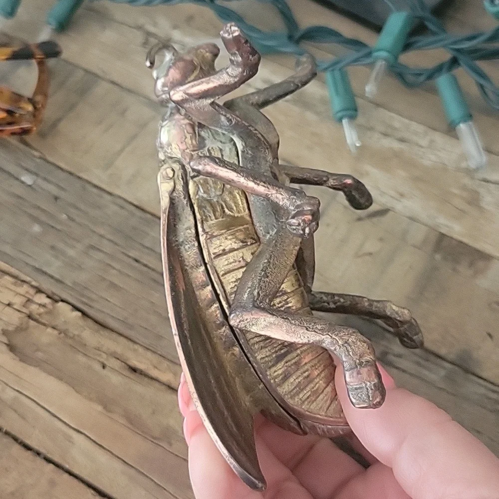 Vintage brass fly