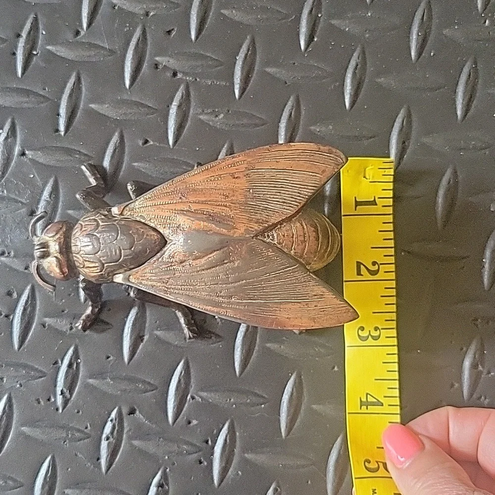 Vintage brass fly