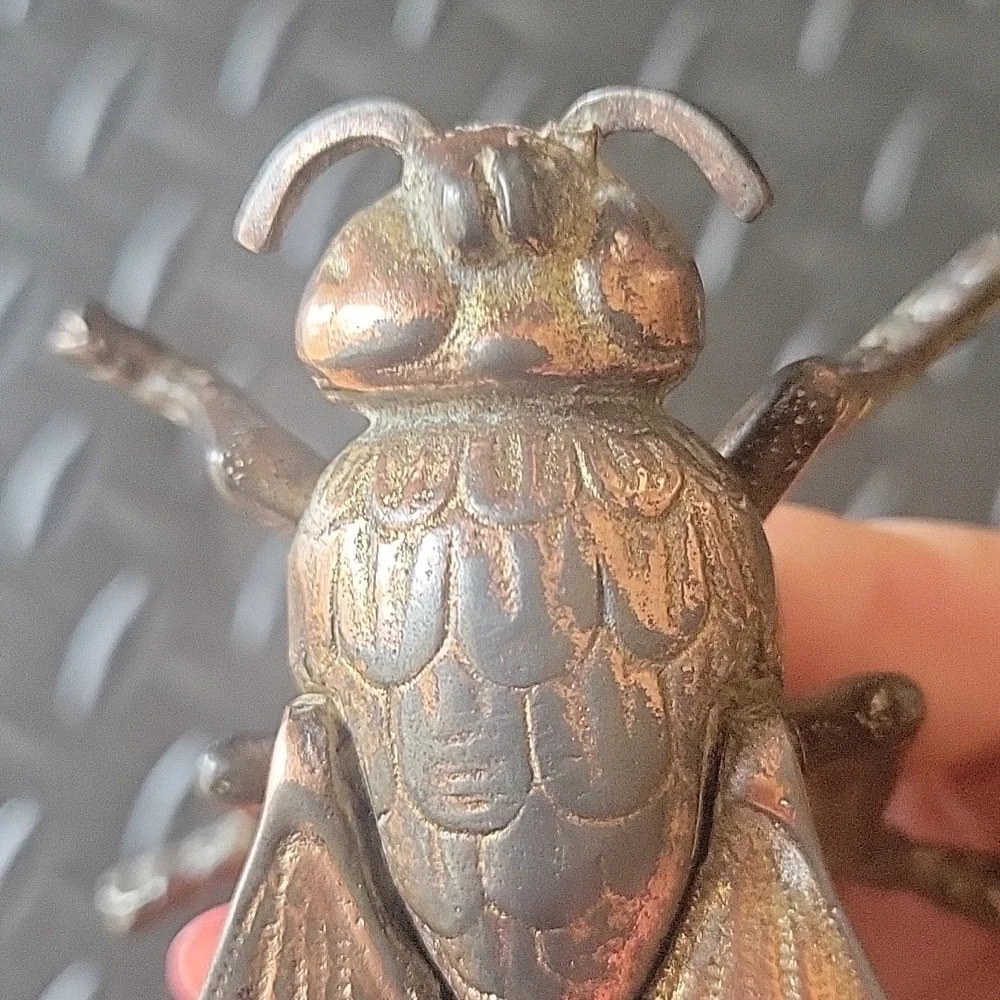 Vintage brass fly