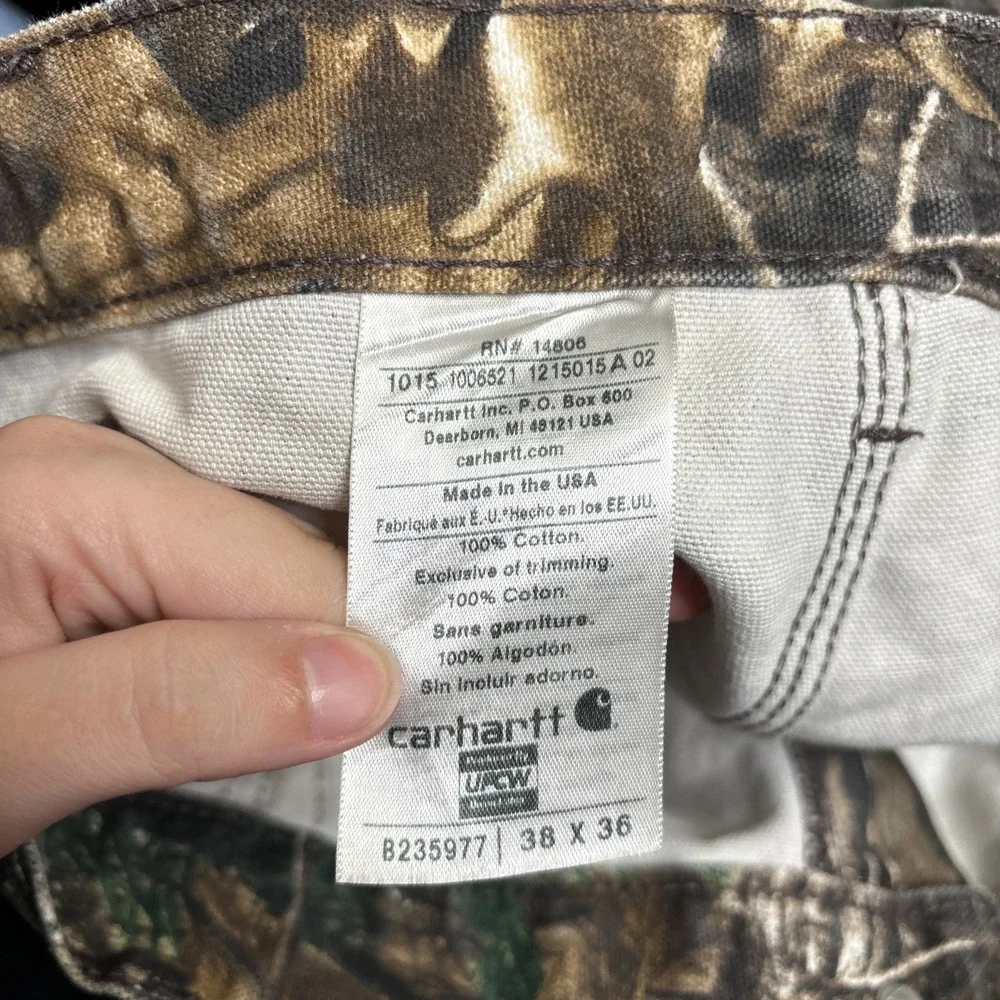 Carhartt vintage camo