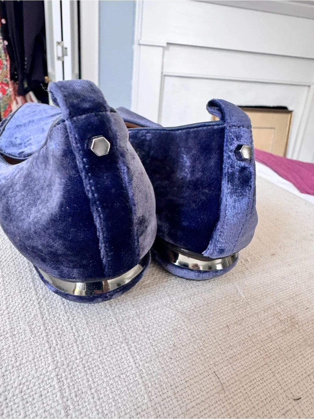 Nicholas Kirkwood beya cushioned silver