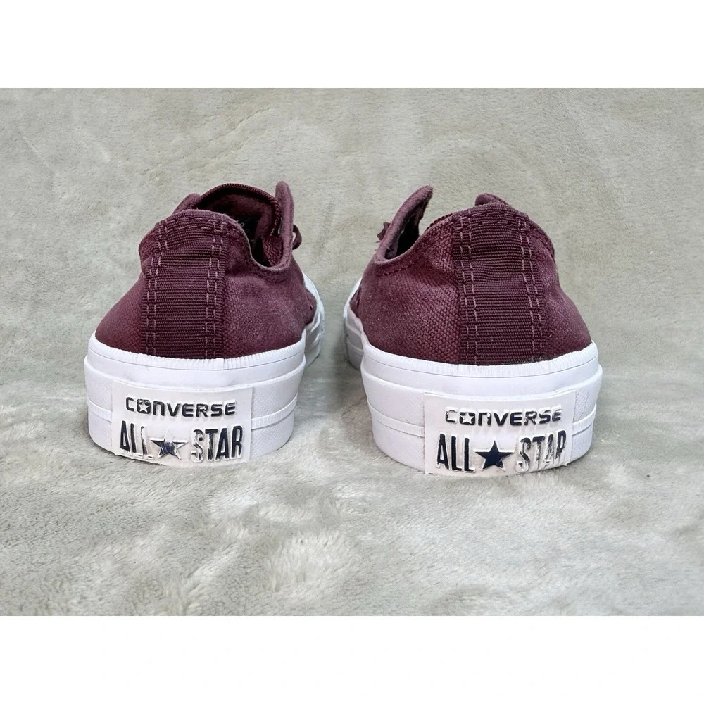 Converse Chuck Taylor II Lunarlon Men's 3‎ Women's Size 5 Maroon Red All Star