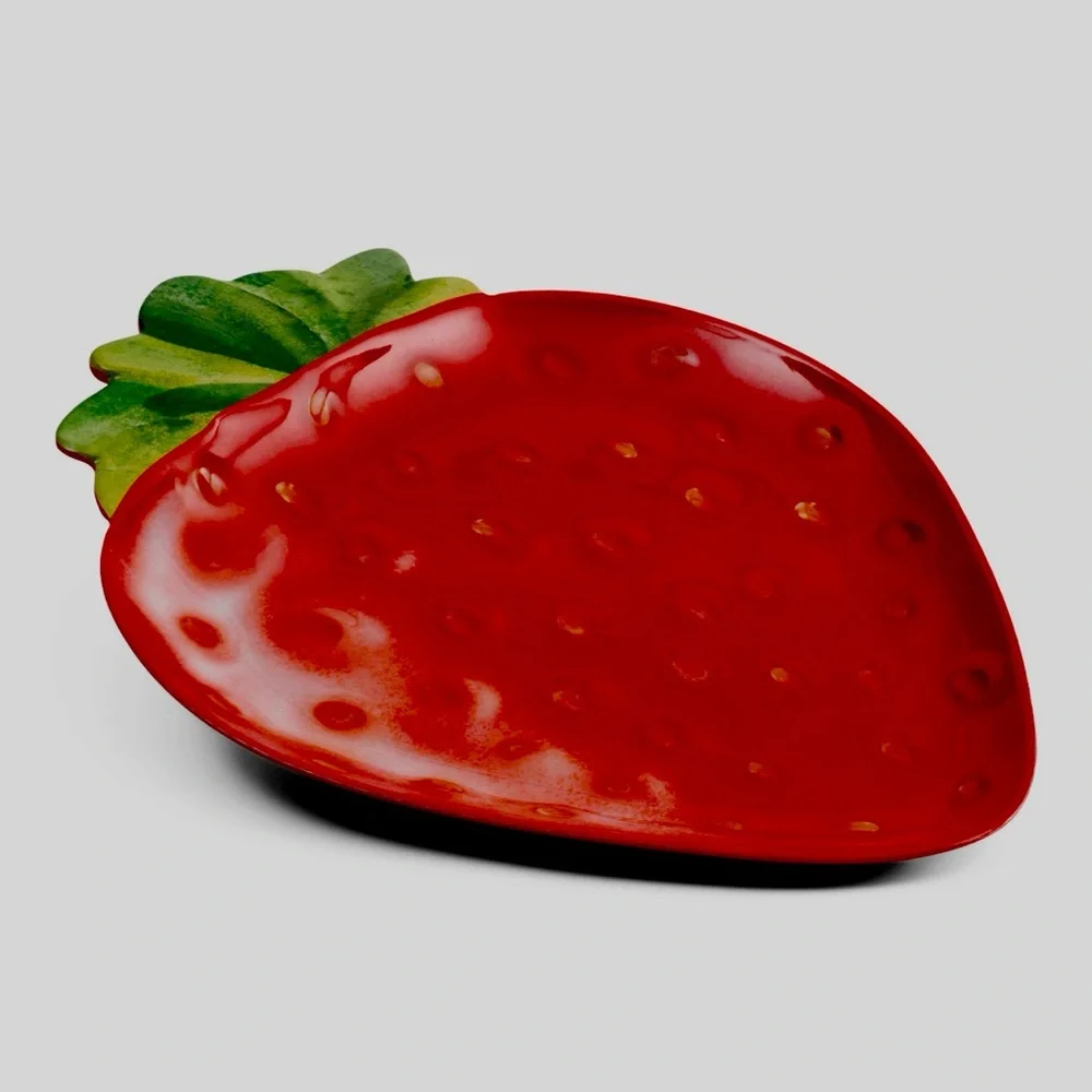 C&C Californiana Strawberries Tray Melamine Dishwasher Safe