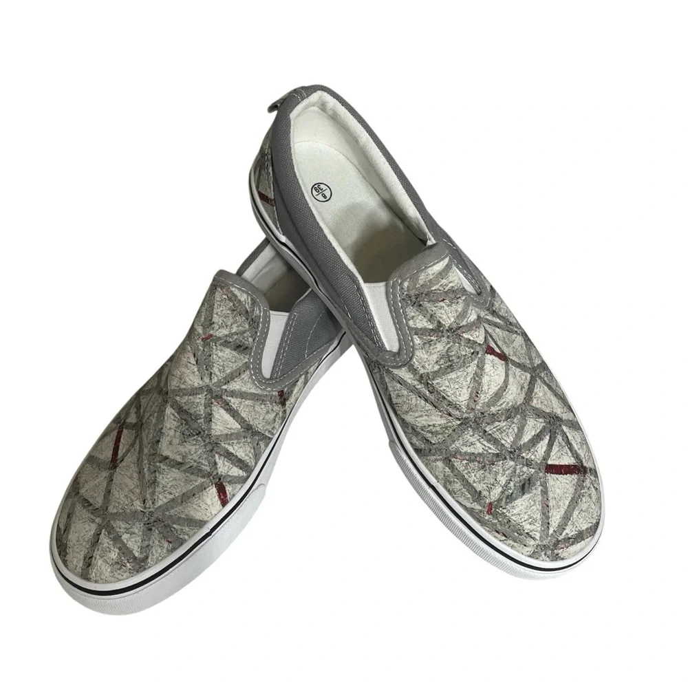 Geometric‎ Slip-On Sneakers