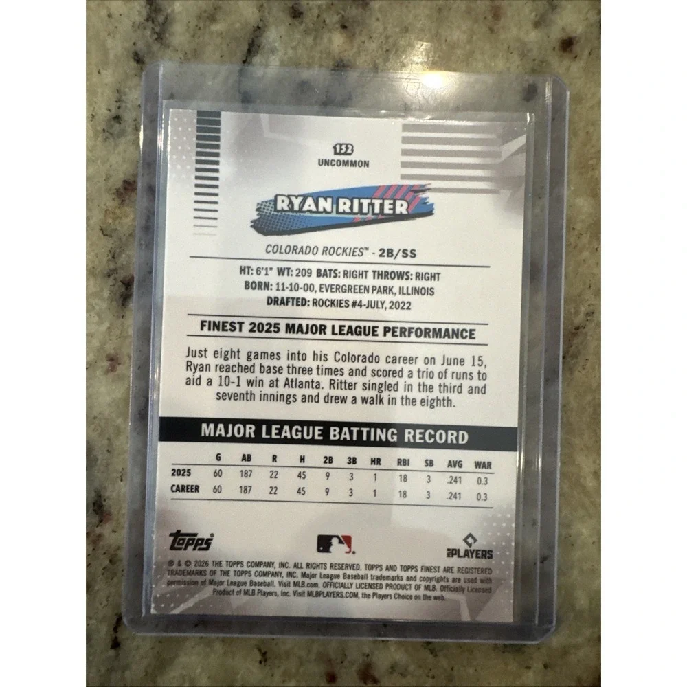 Topps 2026 finest