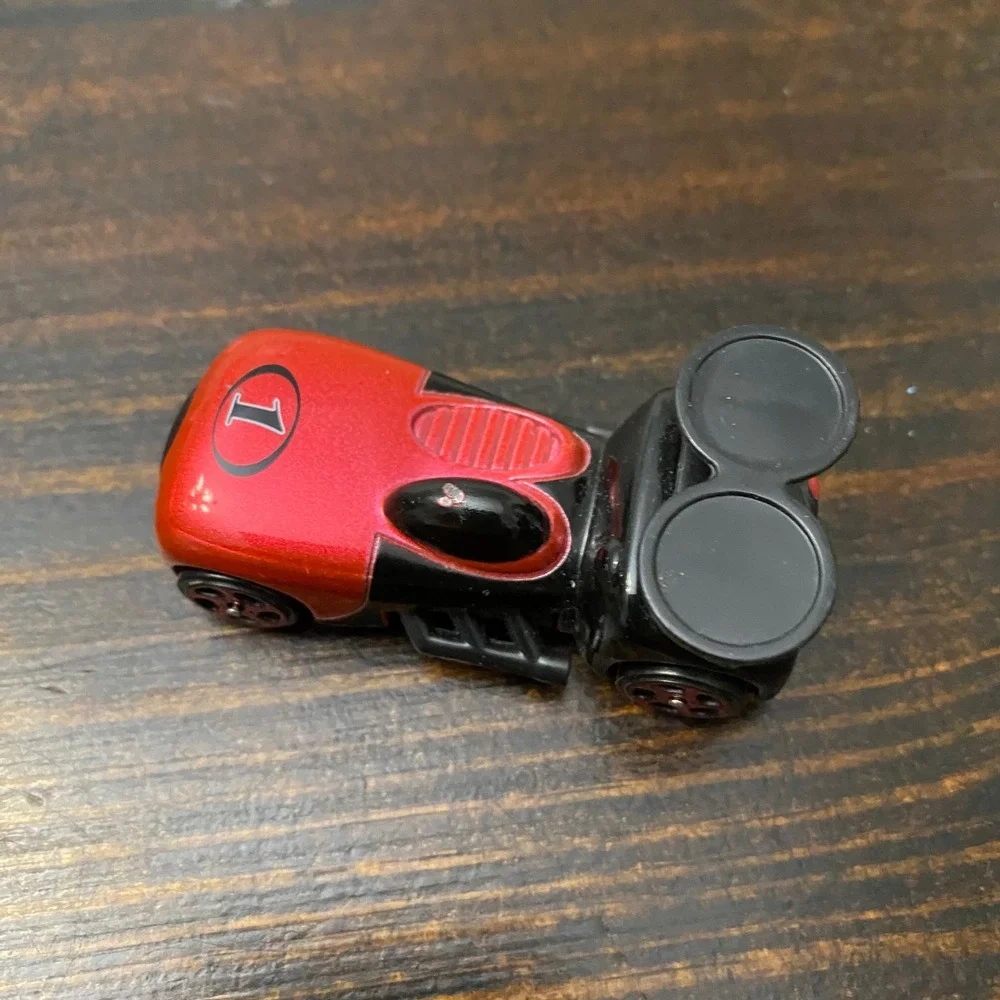 Disney Mickey‎ Mouse Roadster Racers Red Black Die-Cast Toy Car Number 1