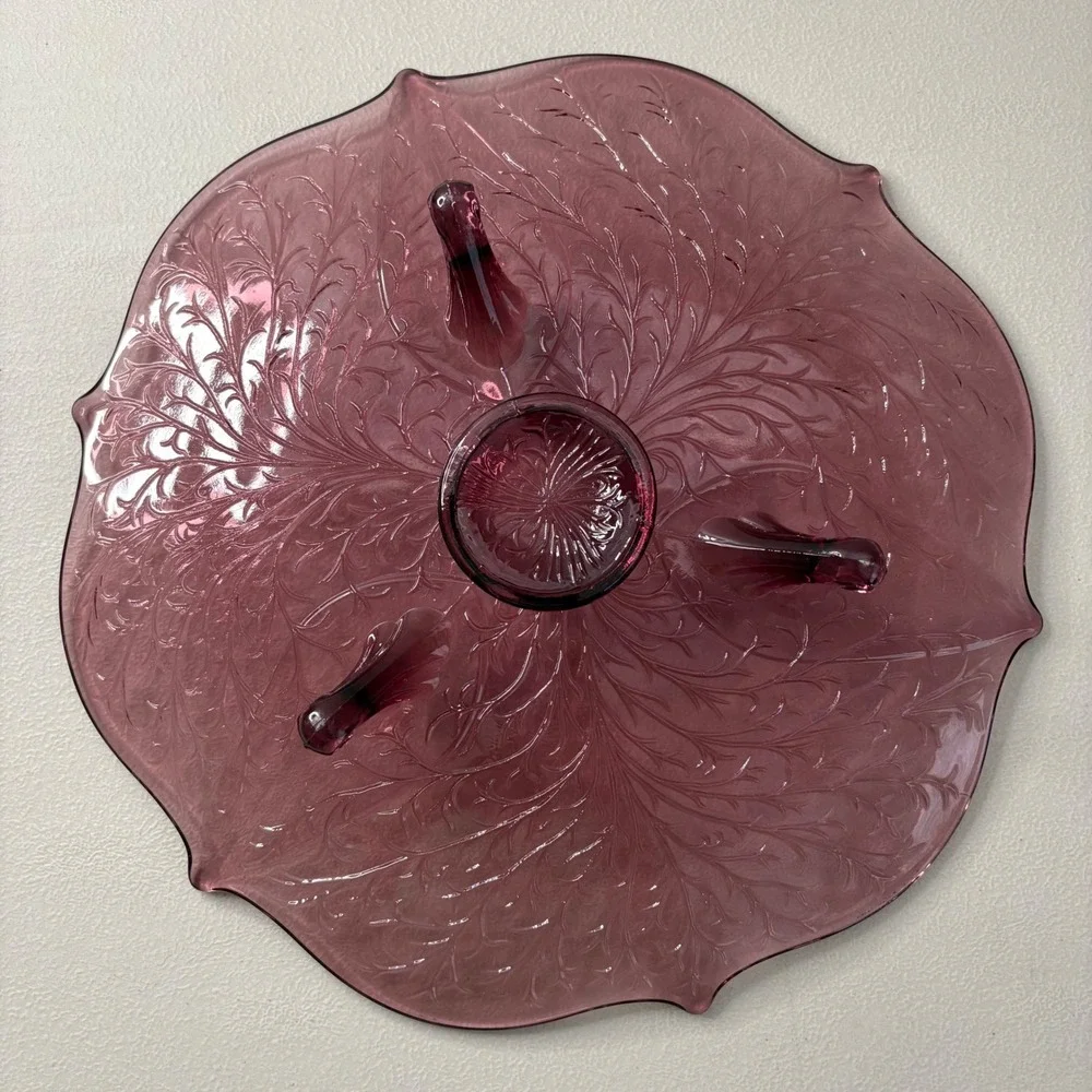 Indiana Glass glass amethyst