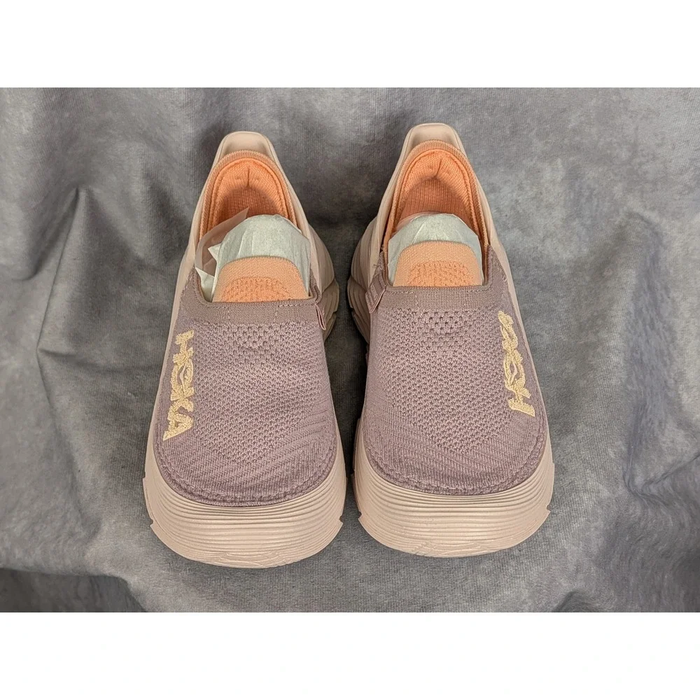 Hoka One One Restore TC Aerino Quartz Sunlit Aloe Recovery Slip On Womens 5 NWOB