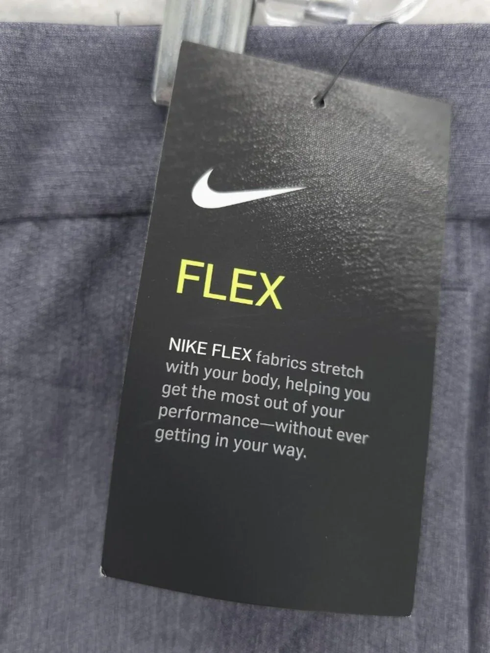 NWT NIKE Flex Golf Shorts Gray Standard Fit Size 42