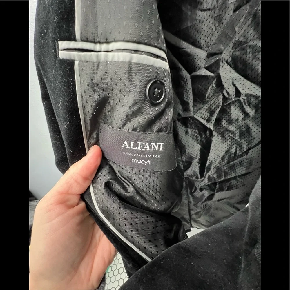 Alfani cotton blazer