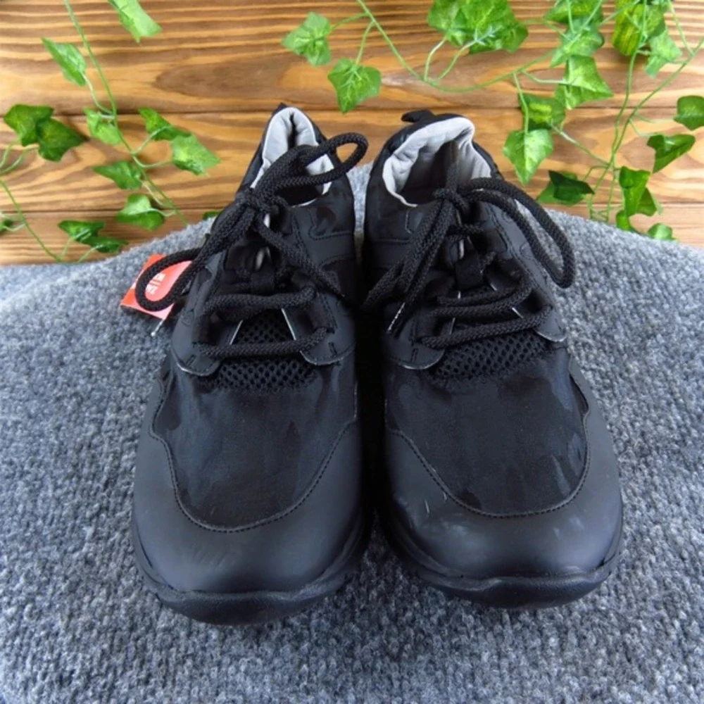 Zara‎ Women's Uniform Sneaker Black Synthetic Sz 8 Medium Gently Used 2025