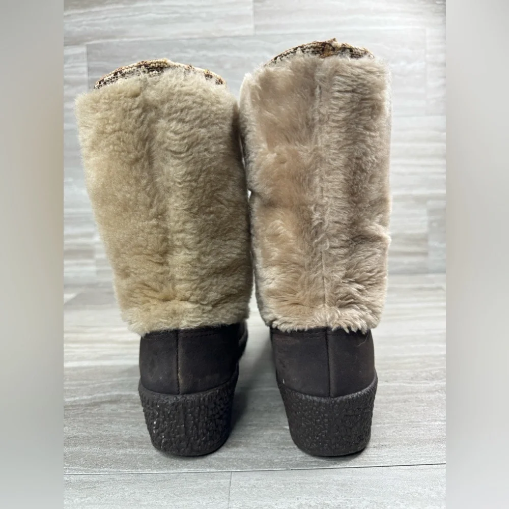 Snowland vintage faux