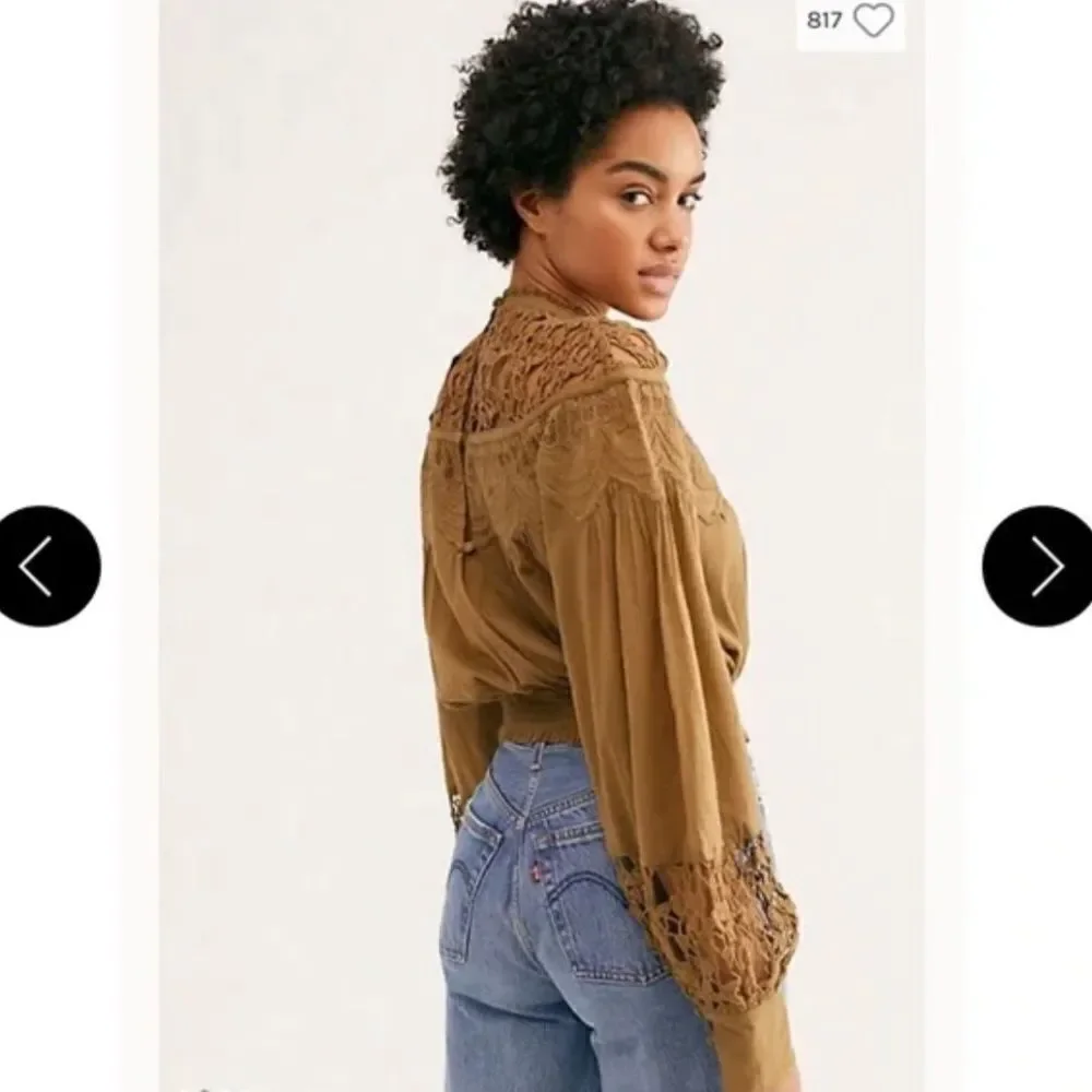 Free People crinkly cotton