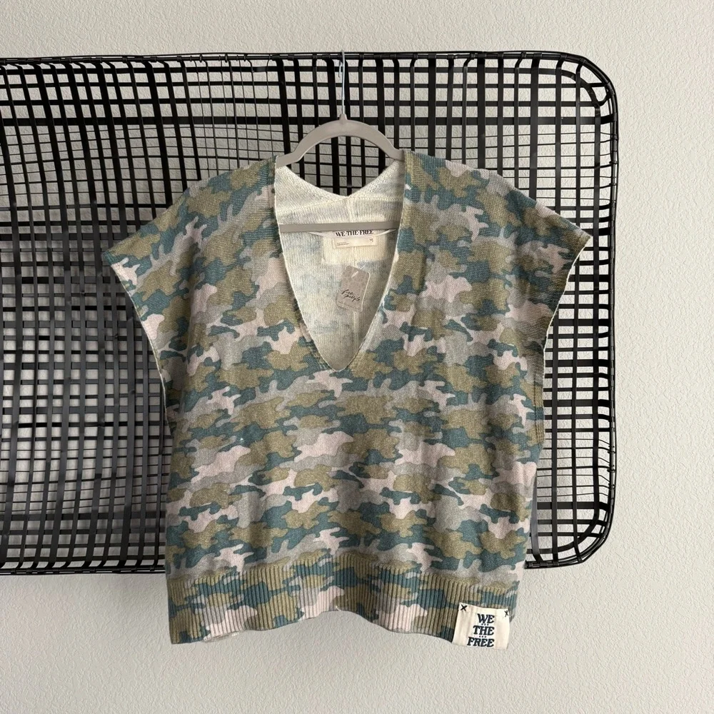 Free people We The Free Camo Vest