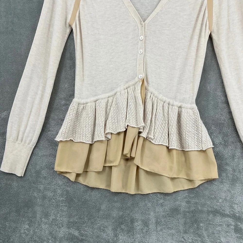 Knitted & Knotted button front
