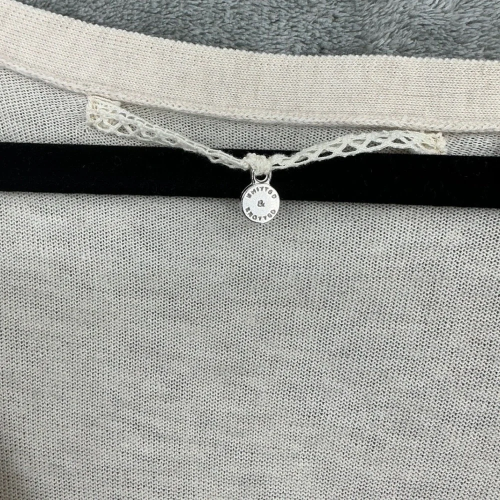 Knitted & Knotted button front