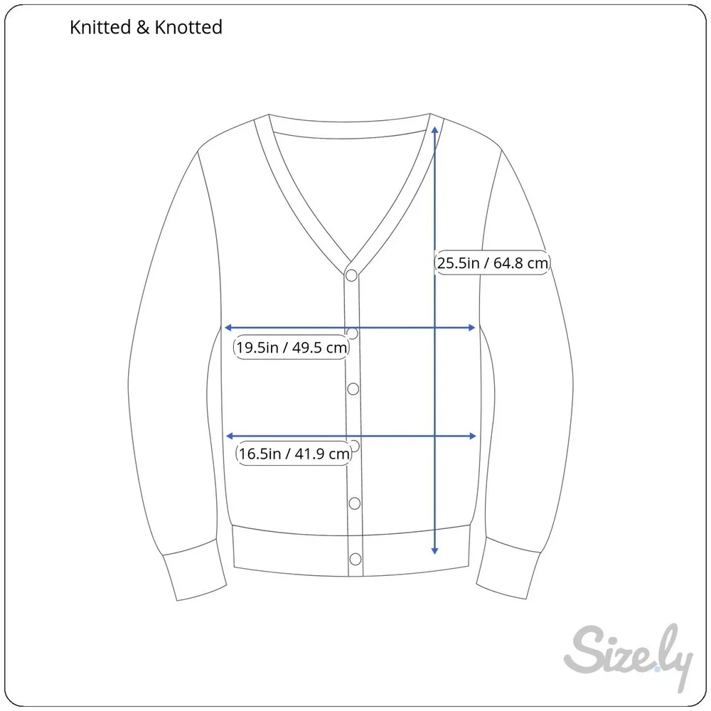 Knitted & Knotted button front