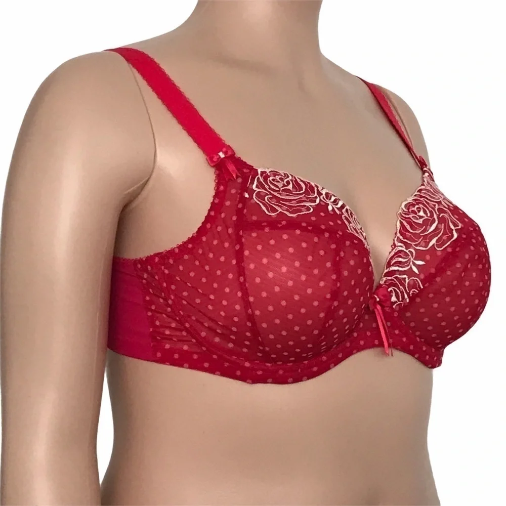 Elomi Betty Underwire Plunge Bra 42DD EL8170