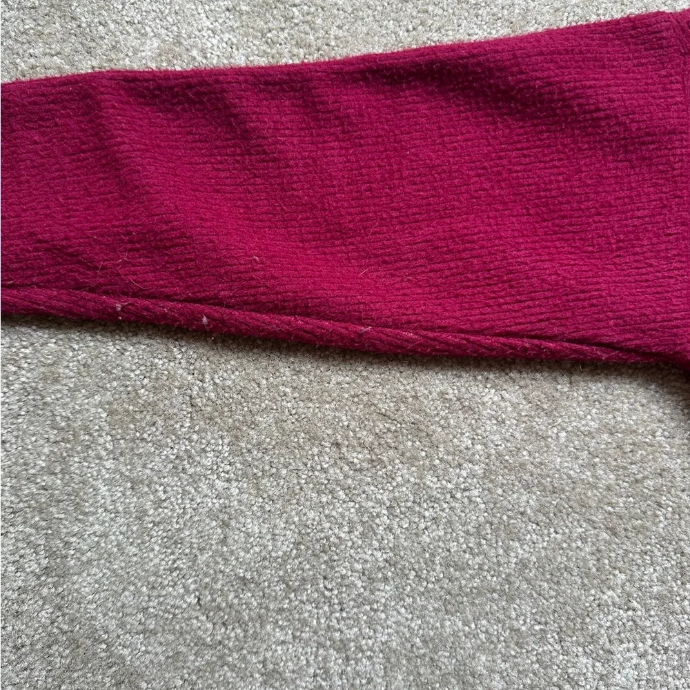 Anthro Oversized Mock Neck Sweater