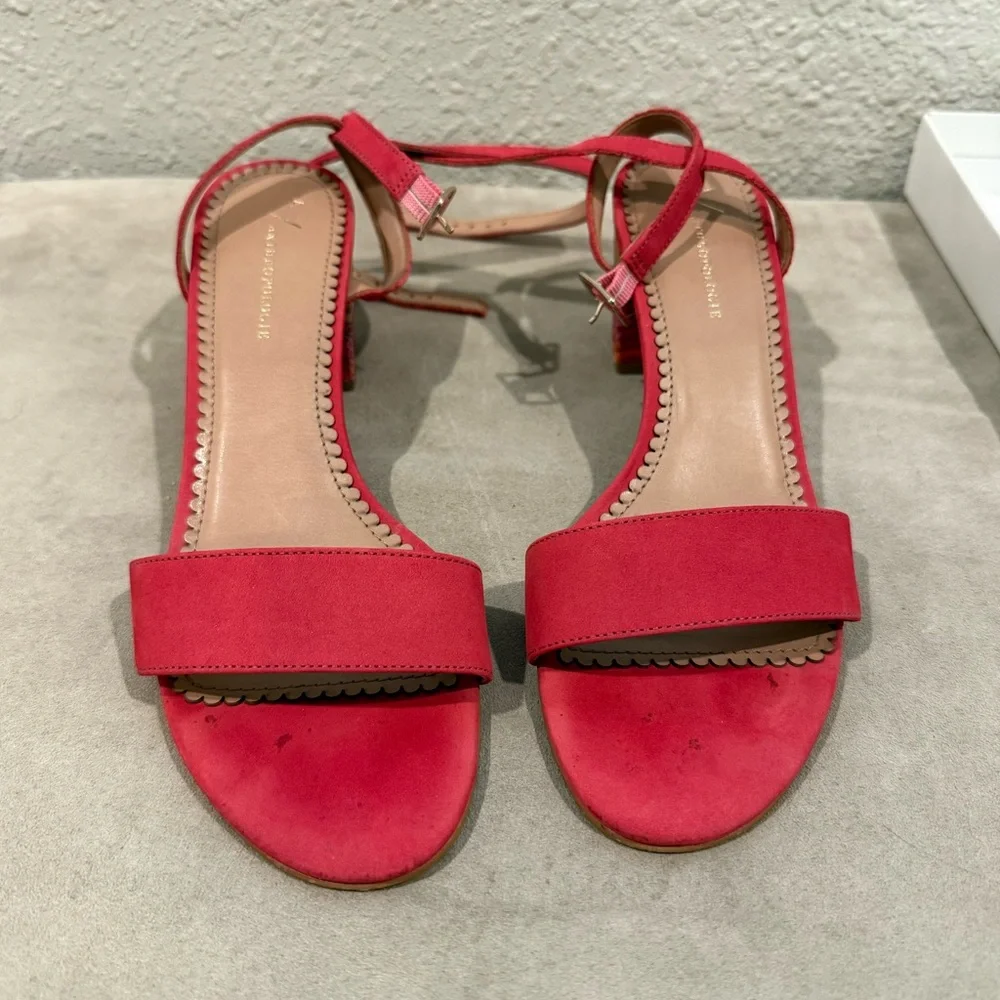 Anthropologie Tia‎ Heeled Sandals Size 8