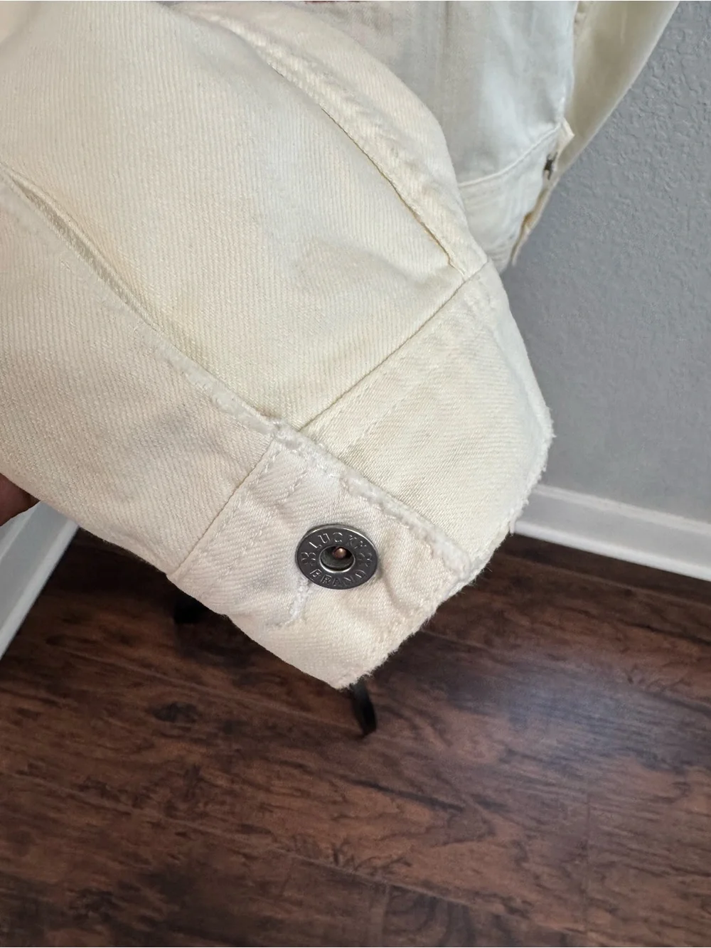 Lucky Brand cropped cream
