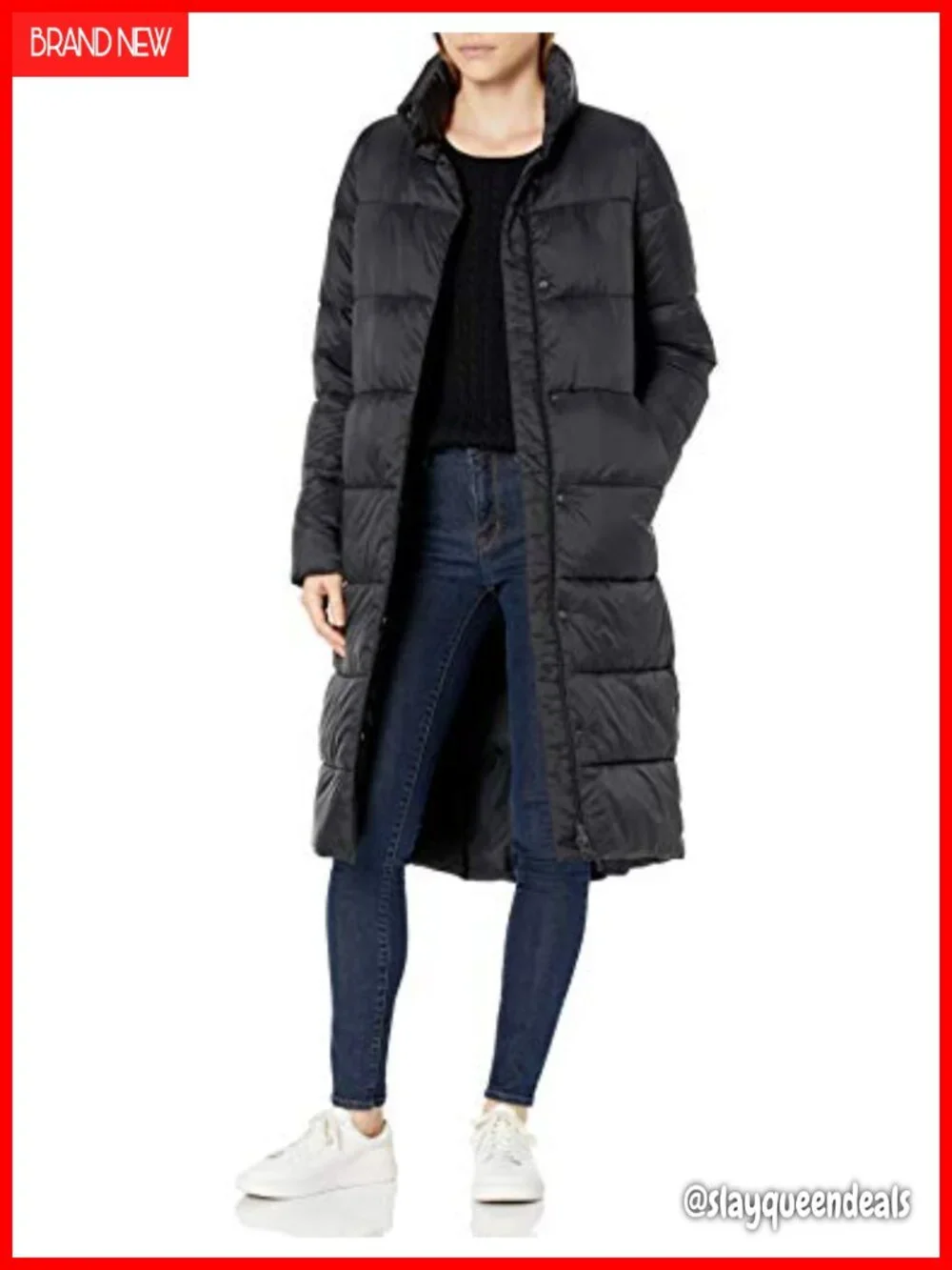 Lightweight Water-Resistant Longer Length Cocoon Puffer Coat