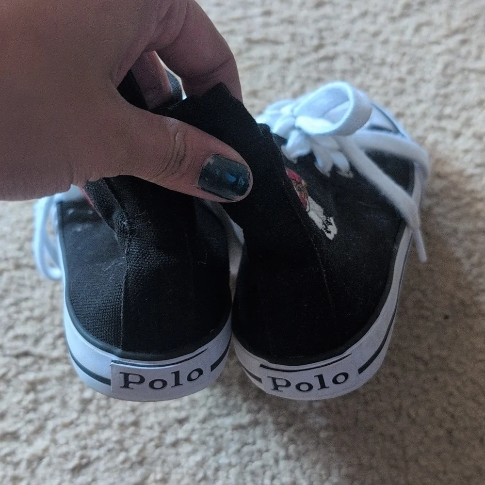 Polo Ralph Lauren Hamptyn Hill Bear Sneakers Size 12