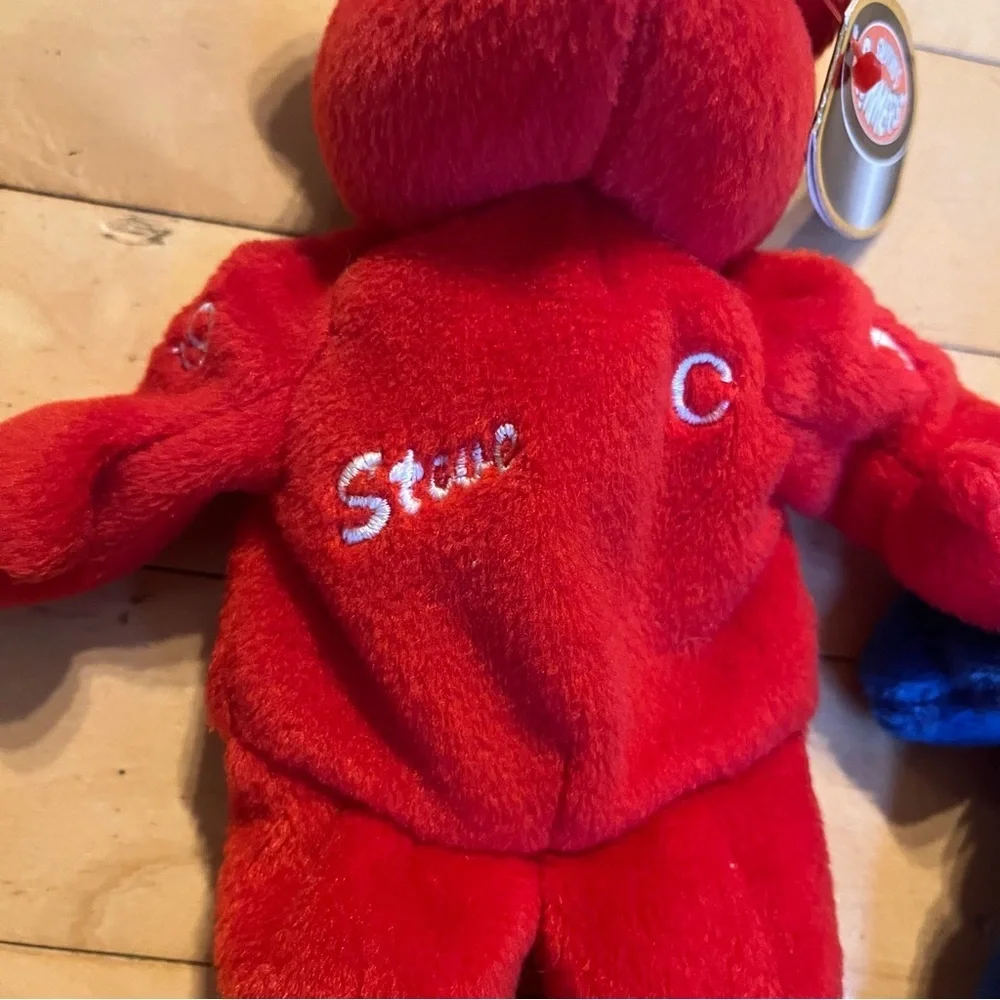 DOMINIK HASEK 39 Steve Yzerman 19 Salvino's Bammers NHL Beanie Bear Toy 1999 NWT