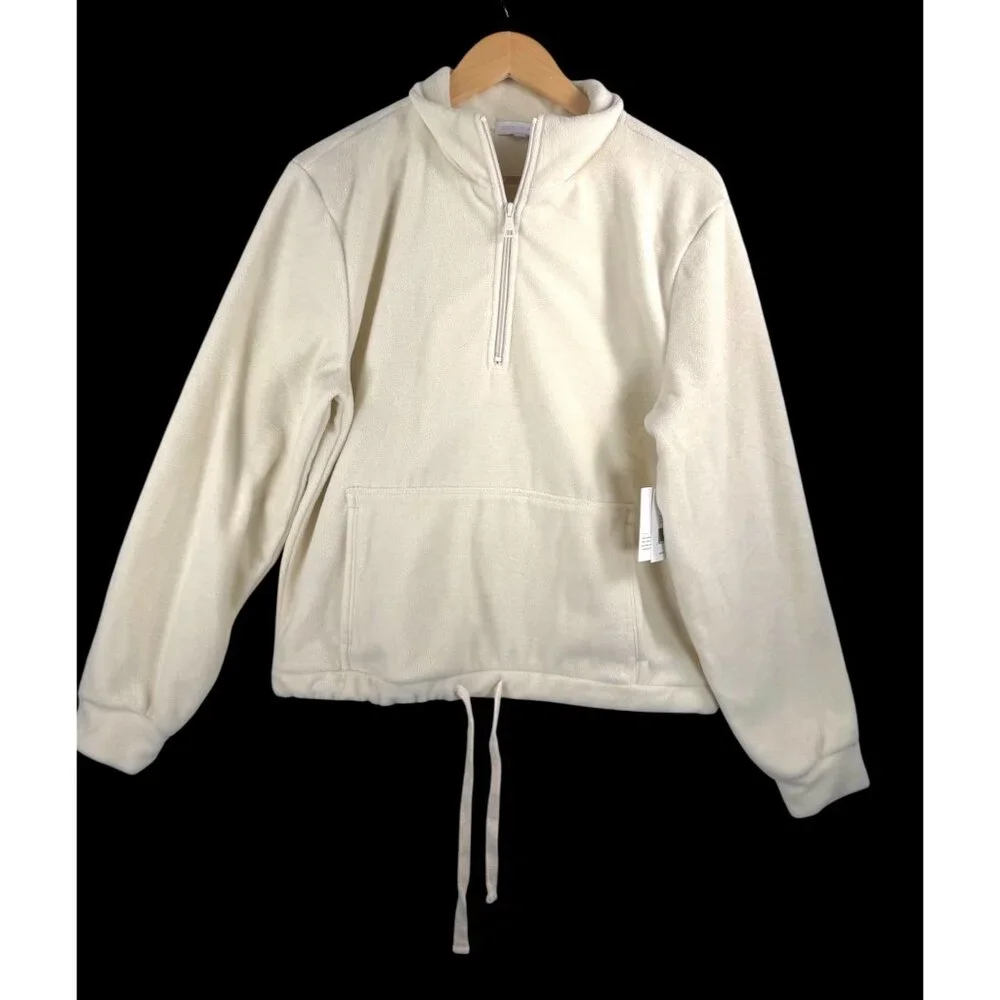 Beyond Yoga Women's New Terrain quarter zip‎ pullover sz S
