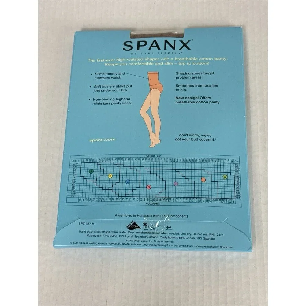 Spanx Higher Power Brief High Waisted Panty‎ Size A Coco 8520