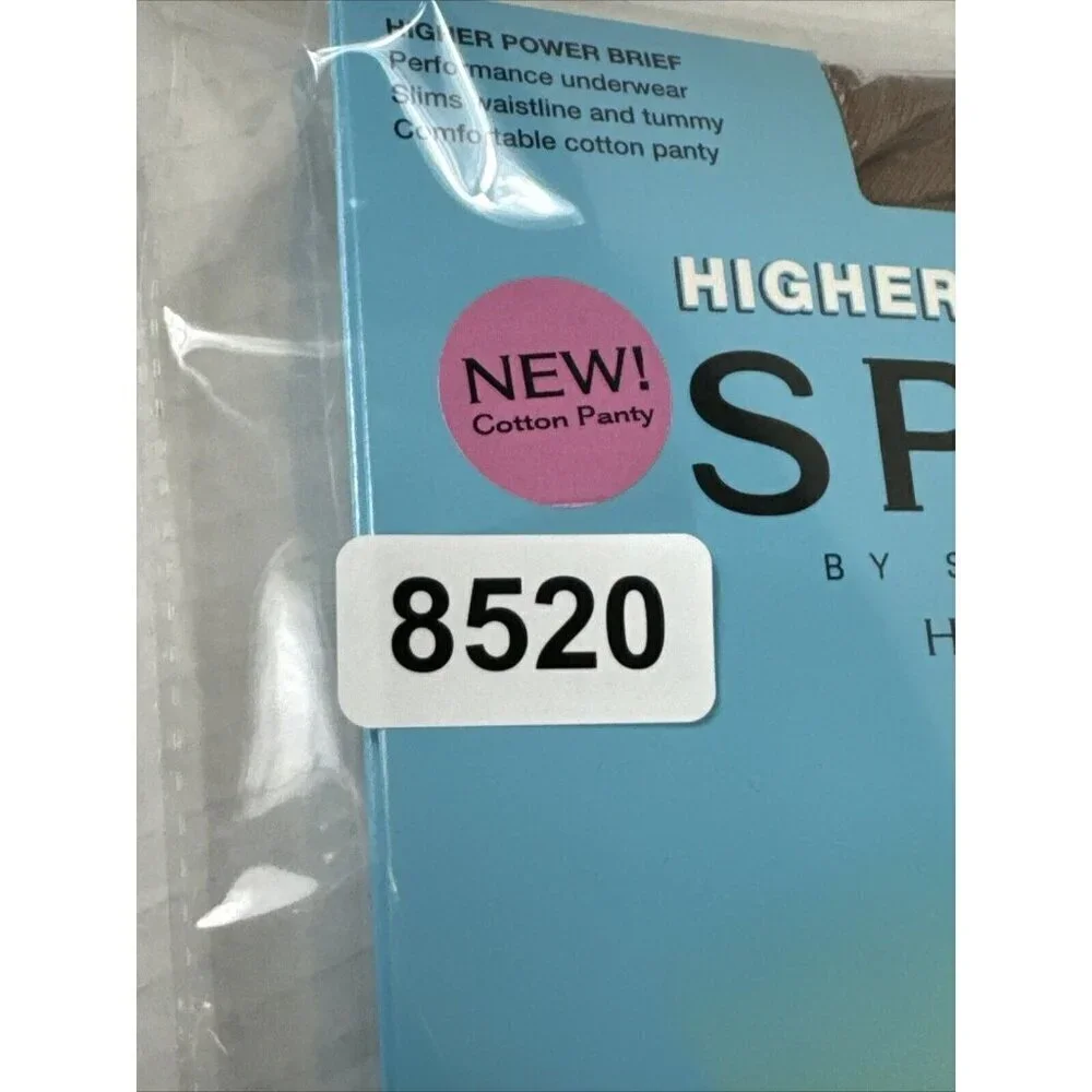Spanx Higher Power Brief High Waisted Panty‎ Size A Coco 8520