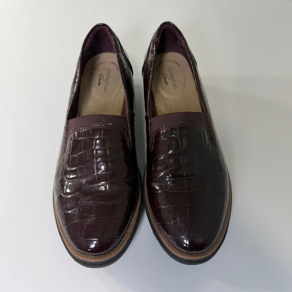 Clarks built blend croc