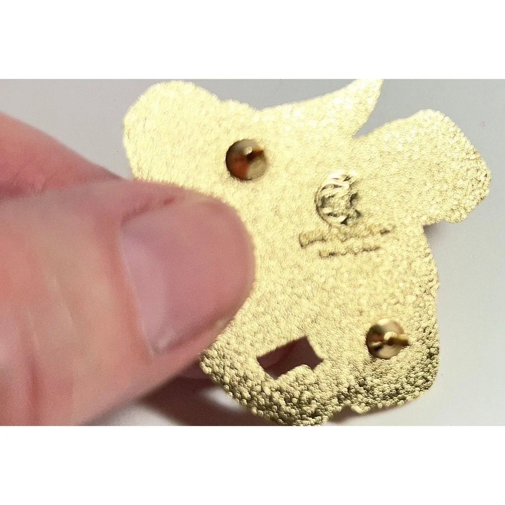Gilded Spiral Pins overalls plating by