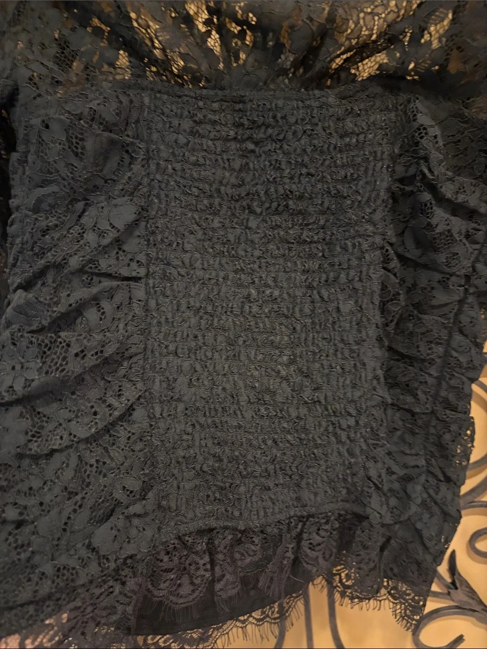 Free People sheer lace