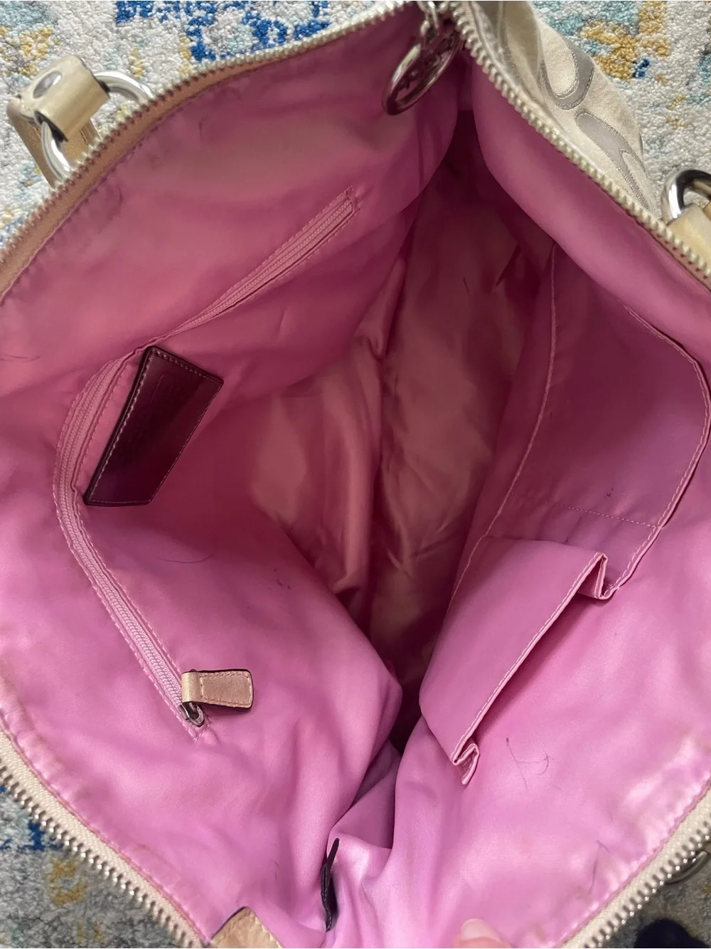 Coach poppy tote